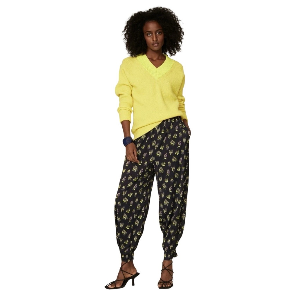 Rachel Comey Nile Floral Print Pants Jogger Style Size 2~ Retail $595